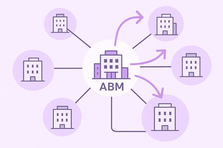 A successful ABM campaign example by Salesforce