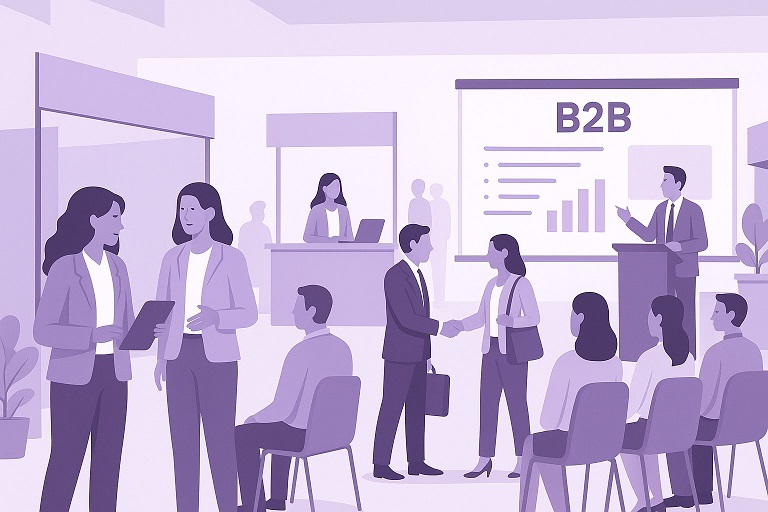 trade show for B2B marketing