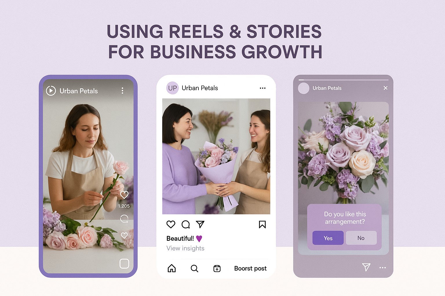 using reels and stories for business growth