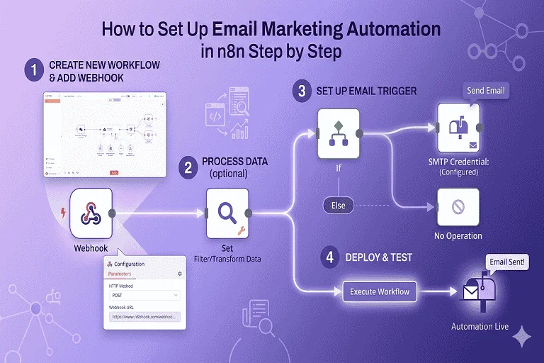 How to Set Up Email Marketing Automation in n8n